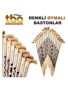 BASTON RENKLİ OYMALI 