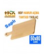 MDF HAMUR AÇMA SAPLI YASLAÇ 50X80 